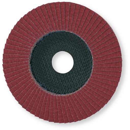 Abrasive mop disc Ceramic PREMIUMline 10° curved glass fiber pad